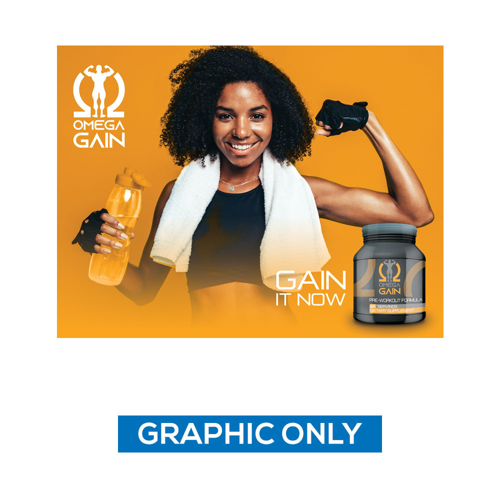 10 ft. SEG Pop Up Light Box Backside Fabric Only