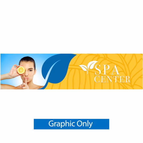 30ft x 7.5ft Fabric Tube Display (var)